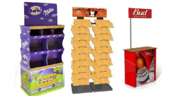 Рекламная стойка провоцирует на спонтанную покупку