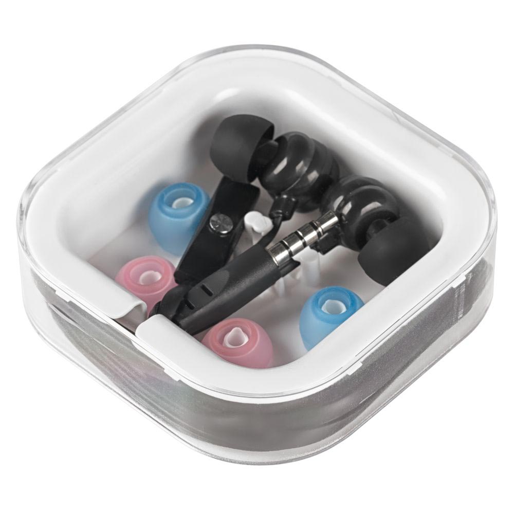 Наушники с цветными амбушюрами в коробке