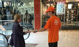 Раздача листовок